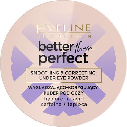 Pudră sub ochi Eveline Cosmetics Better Than Perfect netezire corectare alb