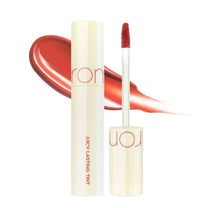 Rom&Nd Juicy Lasting Permanent Lip Tint In Papaya Jam, roz-portocaliu
