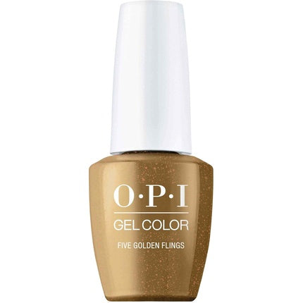 OPI Gelcolor Metallic Gold Gel Nail Polish