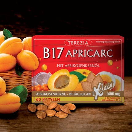 Vitamine, Terezia, Apricarc, ulei sâmburi caise, 60 capsule