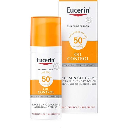 Gel cremă pentru față, Eucerin, SPF 50+, 50ml
