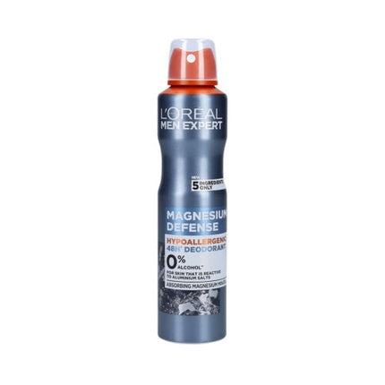 L'Oreal Paris Men Expert Deodorant Spray, Magnesium Oxide, 250ml