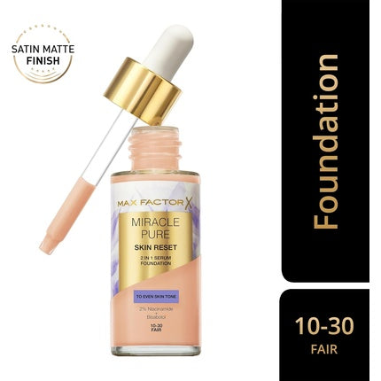 Fond de ten, Max Factor, Miracle Pure Serum, Fair