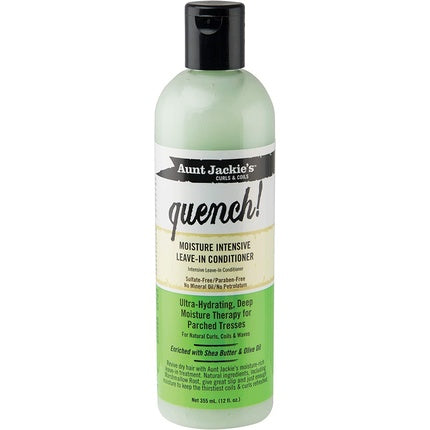 Conditioner leave-in, Aunt Jackie's, Quench 355ml