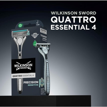 Aparat ras, Wilkinson Sword, Quattro, verde