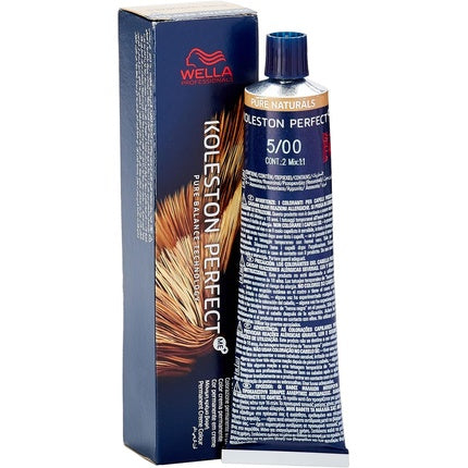 Vopsea de par, Wella Koleston Perfect Me 5/00, Maro Natural Deschis, 60ml