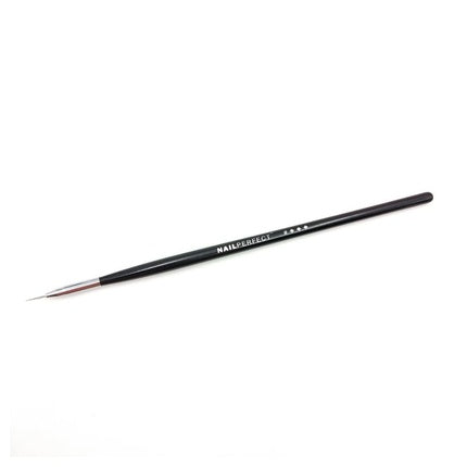 Perie Nail Perfect Micro Styler #000, negru, vârf fin
