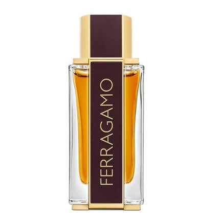 Salvatore Ferragamo Spicy Leather, Parfum pentru femei, 75 ml, sticlă transparentă cu lichid auriu