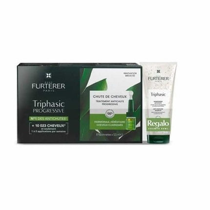 Set tratament păr, Rene Furterer, Triphasic Progressive, 8x55ml