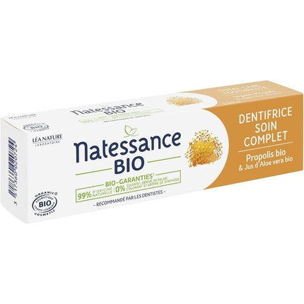 Dentifrice Natessance Complete Care Propolis Organic, 75ml