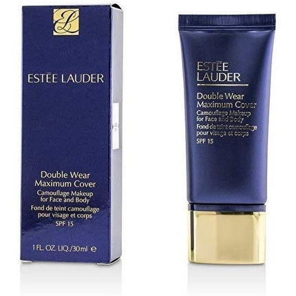 Fond de ten, Estée Lauder, Double Wear Maximum Cover, albastru