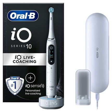 Periuță de dinți electrică, Oral-B, iO Series 10, Stardust White