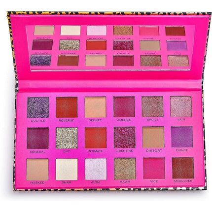Paletă farduri, Revolution Pro, New Neutral, imprimeu leopard