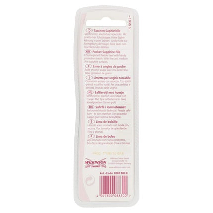 Pilă Manichiură Wilkinson Sword, negru, compact