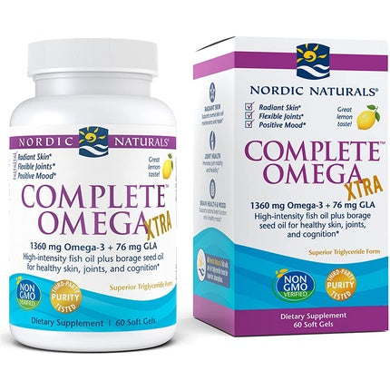 Suplimente, Nordic Naturals, Omega 1360mg, aromă lămâie