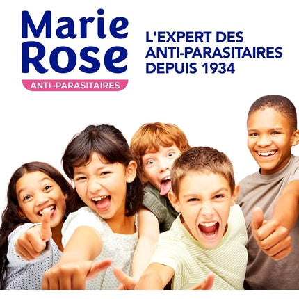 Pieptene anti-pediculi Marie Rose, plastic negru, pentru toate tipurile de păr