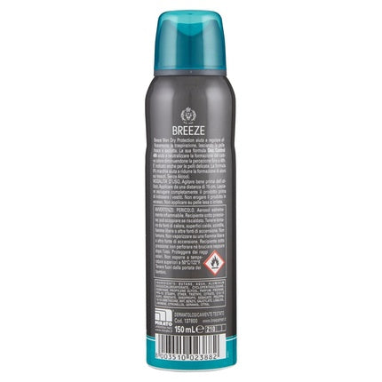 Deodorant Spray, Breeze, Men's Dry Protection, 150ml, gri