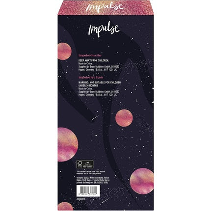 Set Parfumuri Impulse Shoot For The Stars cu Masca de Somn, Alb