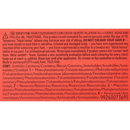 Vopsea Păr, Wella, Colour Touch, blond deschis roșu aur, 60ml
