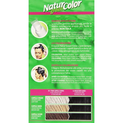 Vopsea de par, Renee' Blanche, Permanent Natur Color, negru