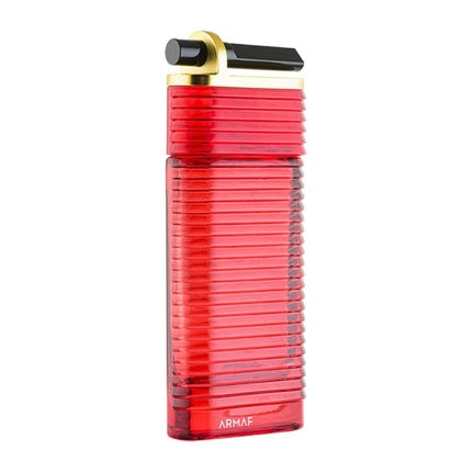 Parfum Armaf Venetian Girl Edition Rouge, 100ml, sticlă roșie cu accente aurii