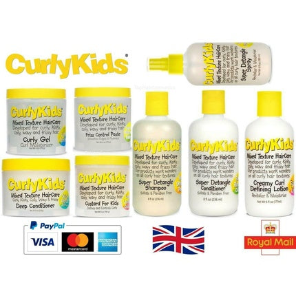 Spray pentru păr, Curly Kids, cremă spray pentru textura mixtă