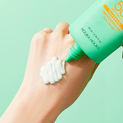 Cremă solară, Holika Holika, Aloe Waterproof, 70 ml