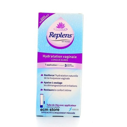Gel de hidratare vaginală Replens cu aplicator, 35g