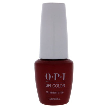 Smalt Gel OPI, Tell Me About It Stud, 0.25 fl oz, Roșu