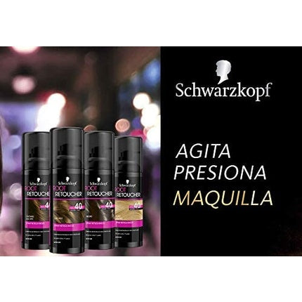 Spray culoare radacini, Schwarzkopf Root Retoucher, Castaniu, 120ml