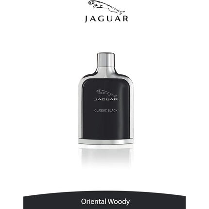 Eau de Toilette Jaguar Classic Black 40ml, negru