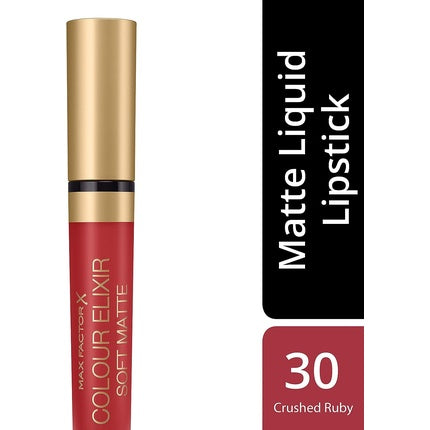 Ruj Mat, Max Factor, Colour Elixir Soft Matte 030 Crushed Ruby, 4ml