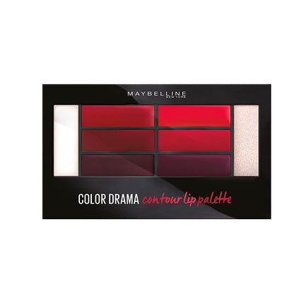 Paletă Buze, Maybelline, Color Drama, roșu intens