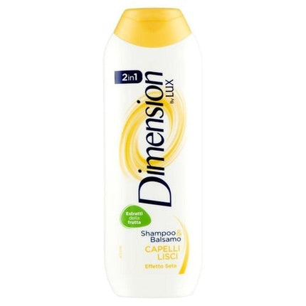 Șampon și Balsam Dimension By Lux 2in1, Extracte Active, 250ml, Alb
