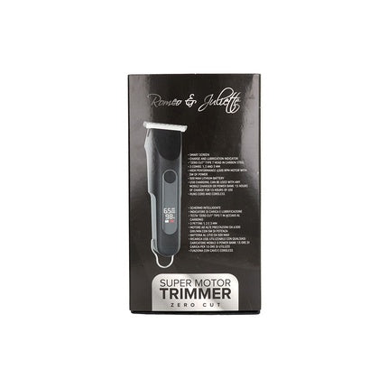 Mașină de tuns păr Albi R&J Super Motor Zero Cut, culoare neagră