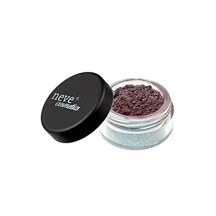 Pudră de ochi minerală Neve Cosmetics - Camaleonte, roz-maro cu sclipici irizant