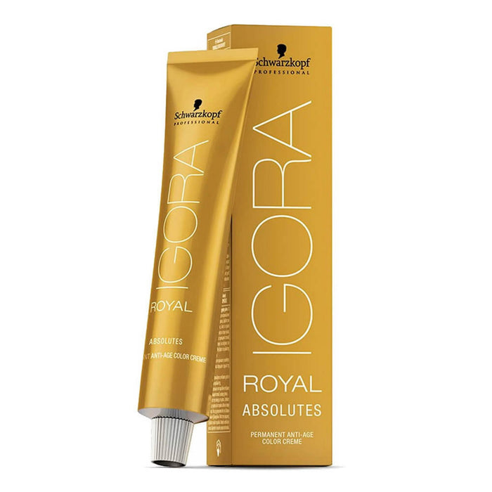 Vopsea permanentă de păr Schwarzkopf Professional Igora Royal Absolutes, nuanța 5-60 Light Brown Chocolate Natural, 60 ml