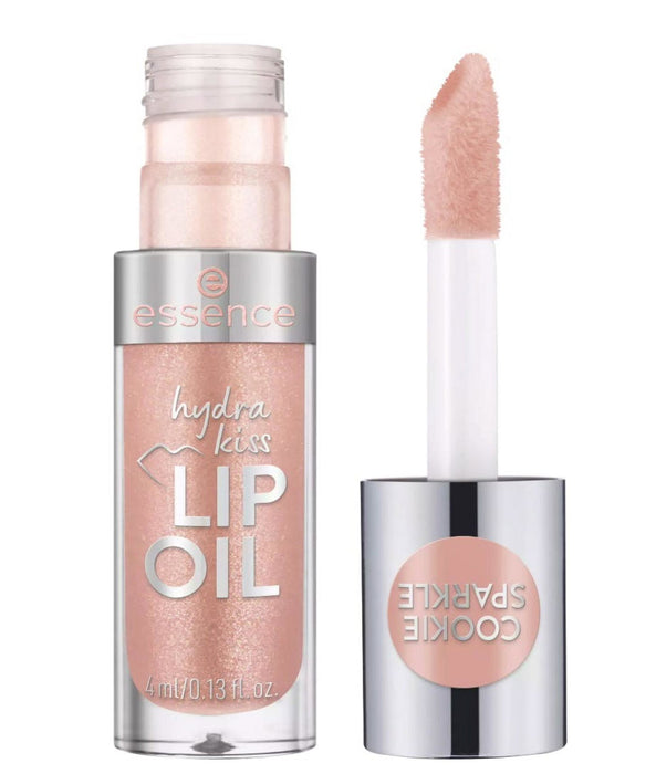 Ulei de buze Essence Hydra Kiss, nuanța 09 Cookie Sparkle, 4 ml