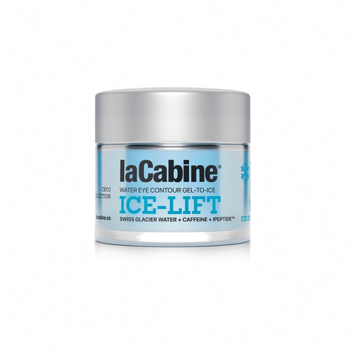 Gel pentru conturul ochilor La Cabine Ice-Lift, revigorant, cu cofeină și peptidă, 15 ml