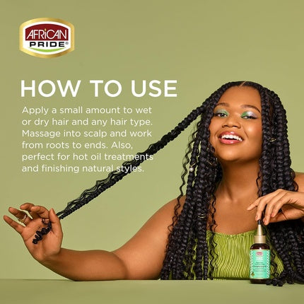 Ulei Capilar African Pride Feel It Formula Strengthening Oil 4 Fl Oz