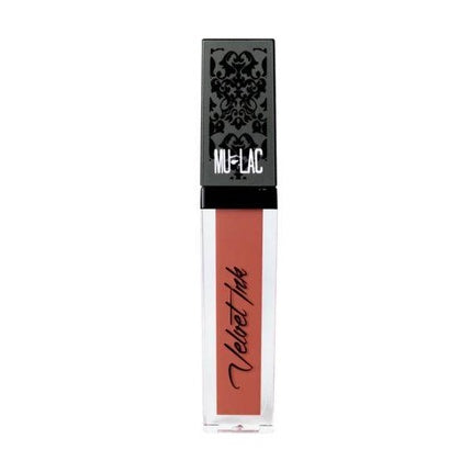 Lichid de buze Mulac Velvet Ink Matte 09 Charm - Culoare nude portocalie