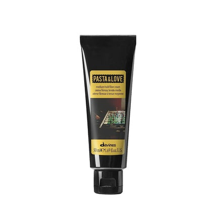 Davines Pasta & Love Medium Hold Hair Styling Cream, Negru, 66 g