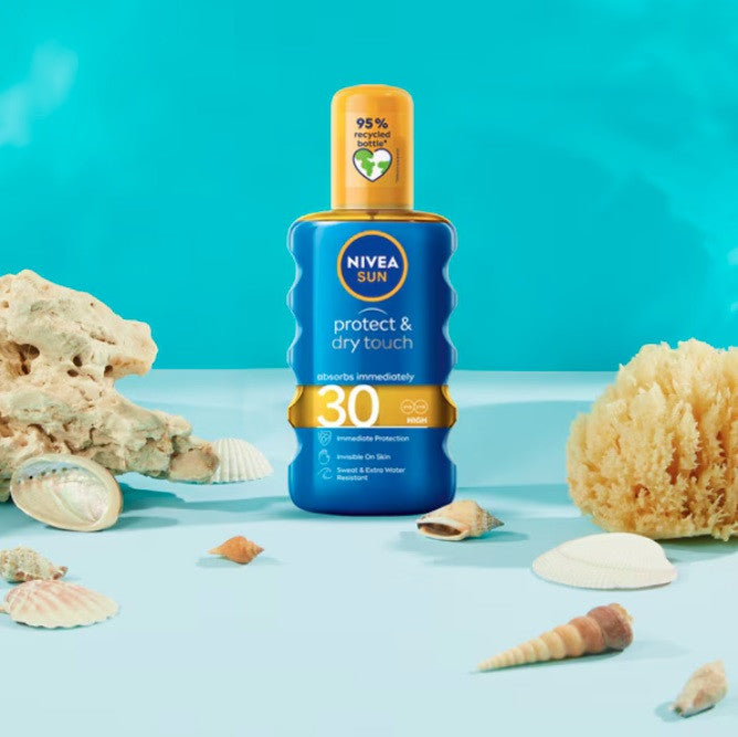 Nivea Sun Protect & Dry Touch, SPF 30 - spray cu protectie solara – 200 ml