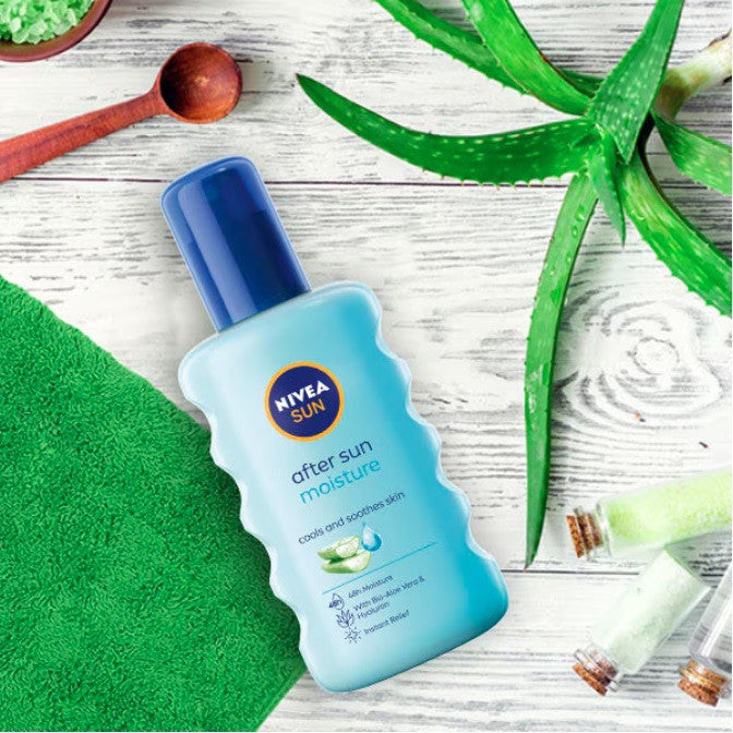 Nivea Sun After Sun cu Aloe Vera - spray hidratant dupa plaja – 200 ml