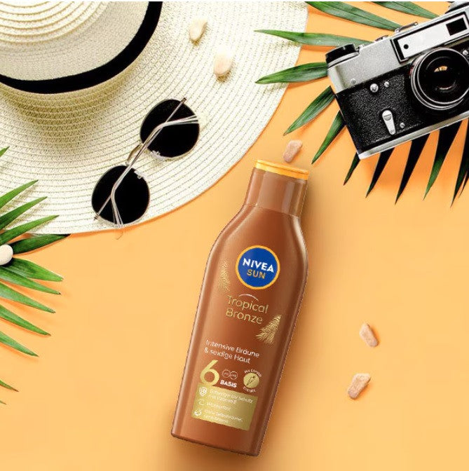 Nivea Sun cu SPF6 - lotiune autobronzanta cu protectie solara – 200 ml