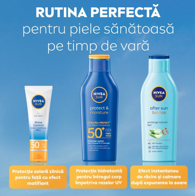 Nivea Sun Protect & Moisture cu SPF 50 - lotiune hidratanta – 200 ml