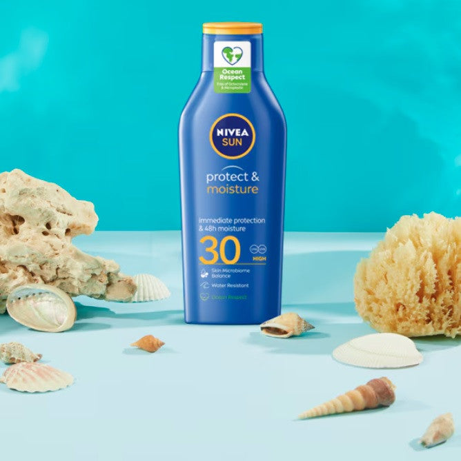 Nivea Sun Protect & Moisture - lotiune cu protectie solara, SPF 30 - 400 ml