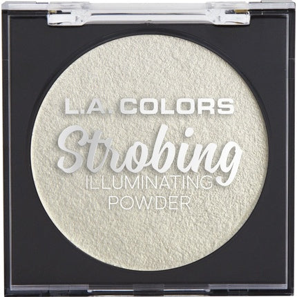 Pudră Iluminatoare Strălucitoare L.A. Colors, Gleaming Goddess, Culoare Argintie, Capacitate 56g