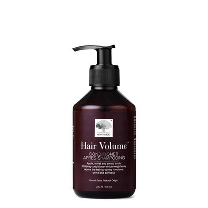 Balsam păr New Nordic Hair Volume 250 ml maroniu