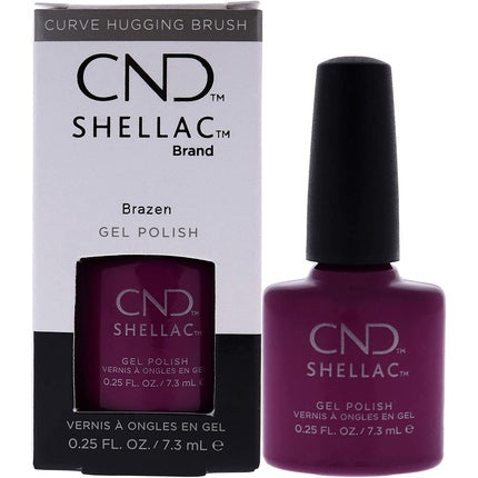 Vernis Gel CND Shellac Brazen 7.3ml, Culoare Mov